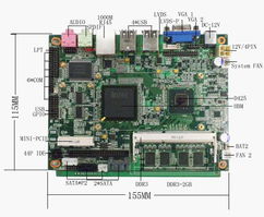 n475低功能3.5寸主板 板贴2g内存